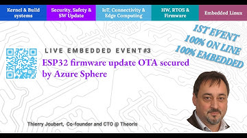 [LEE3] ESP32 firmware update OTA secured by Azure Sphere Thierry Joubert, Theoris