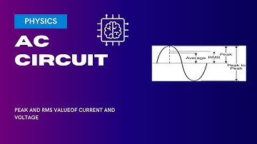 Peak and rms value of alternative current