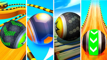 Going Balls vs Rollance vs Action Balls vs Rolling Ball Sky - All level gameplay Android, IOS