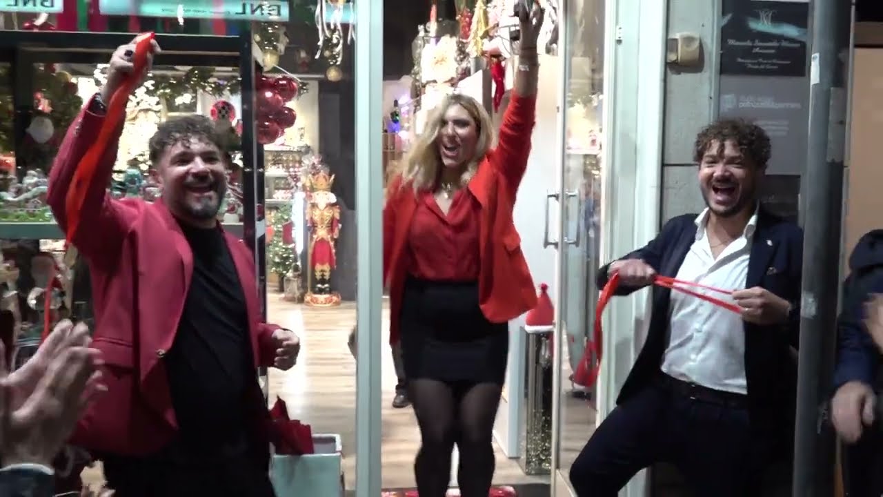 A Bari apre il Concept Store natalizio della famiglia Trentadue: 