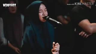 Lirik Adek jilbab ungu ~cover lagu sabyan