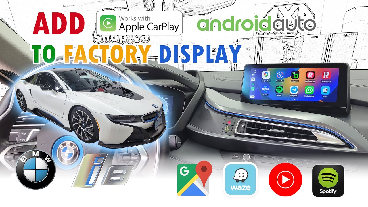 Transform Your BMW i8: Add Apple CarPlay, Android Auto, And Live ...
