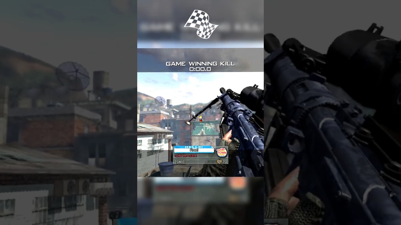 This MW2 Trickshot was SICK... 🎯