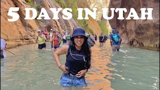 5 Days in Utah  A Travel Vlog! Bryce Canyon, the Narrows, and more