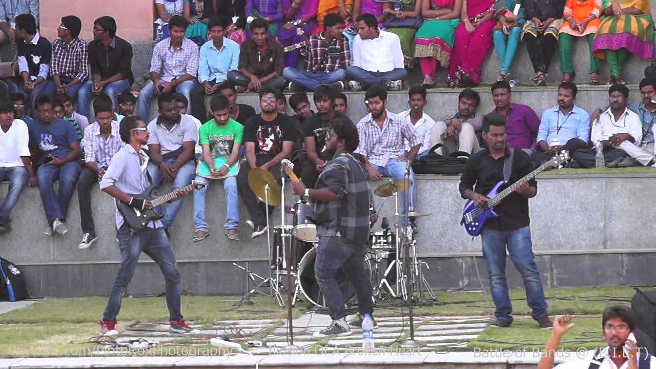 Hallowed Be Thy Name(Cradle of filth cover)_Illusion Of A Broken Heart@Battle of Bands(B.I.E.T)