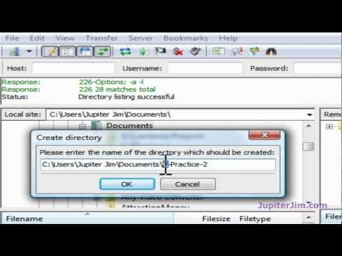 WordPress Tutorial: How to Use FileZilla FTP Client with your WordPress Blog