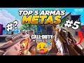 TOP 5 MEJORES ARMAS METAS PARA MJ EN COD MOBILE ✅
