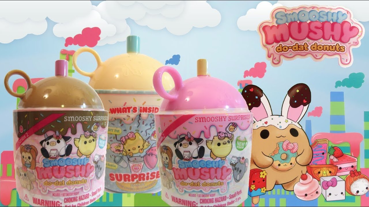 Smooshy Mushy Series 2 Do-dat Donuts - YouTube