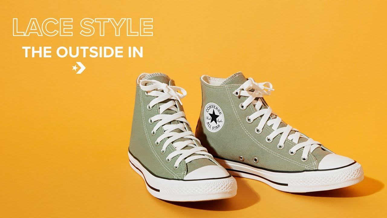 12 metodi infallibili per allacciare le Converse | Blog escarpe.it