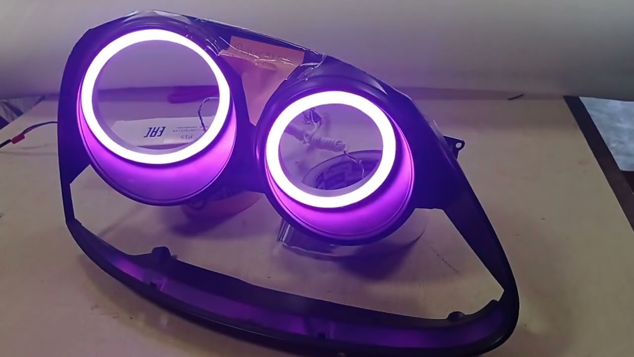 LED RGB Angel Eyes TAU tech for Volkswagen Golf 5 Ангельские глазки TAU tech для Фольксваген Гольф 5