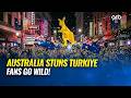 Australian fans celebrate 2–0 World Cup win over Turkey in packed Vancouver streets