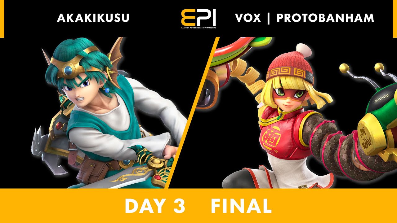 EPI2 Day3 WF  アカキクス vs プロトバナム スマブラ 大会