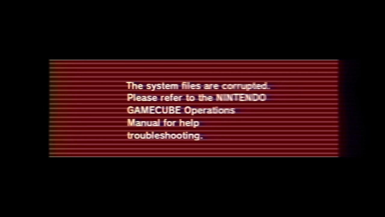 The system files are corrupted YouTube