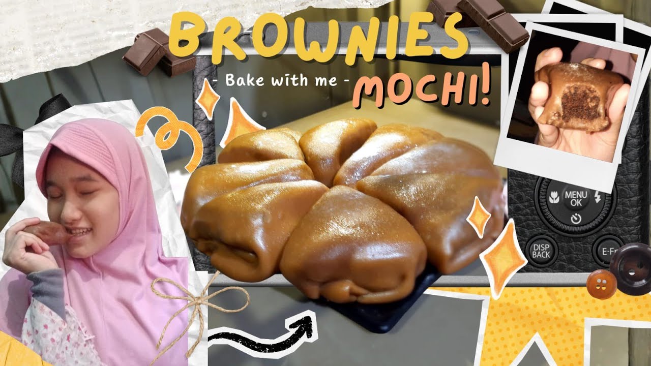 First time making mochi brownies 🍡(Group project)