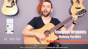 Imagine Dragons  - Walking The Wire Guitar Cover Tutorial (lyrics|chords|MusicSheet)
