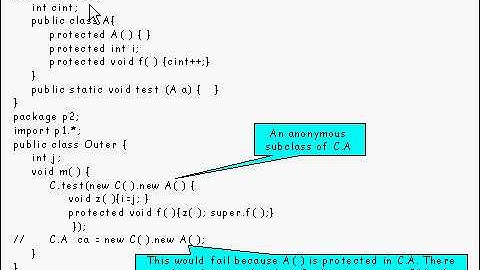 Java Tutorial 23.03: Anonymous classes