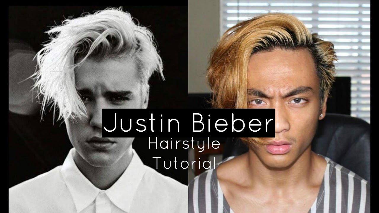 Justin Bieber Hairstyle Tutorial  Vasti Nico - YouTube