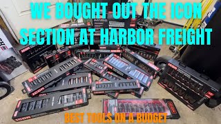 I Bought EVERY ICON Socket Set @ Harbor Freight (BEST BUDGET PRO TOOLS)