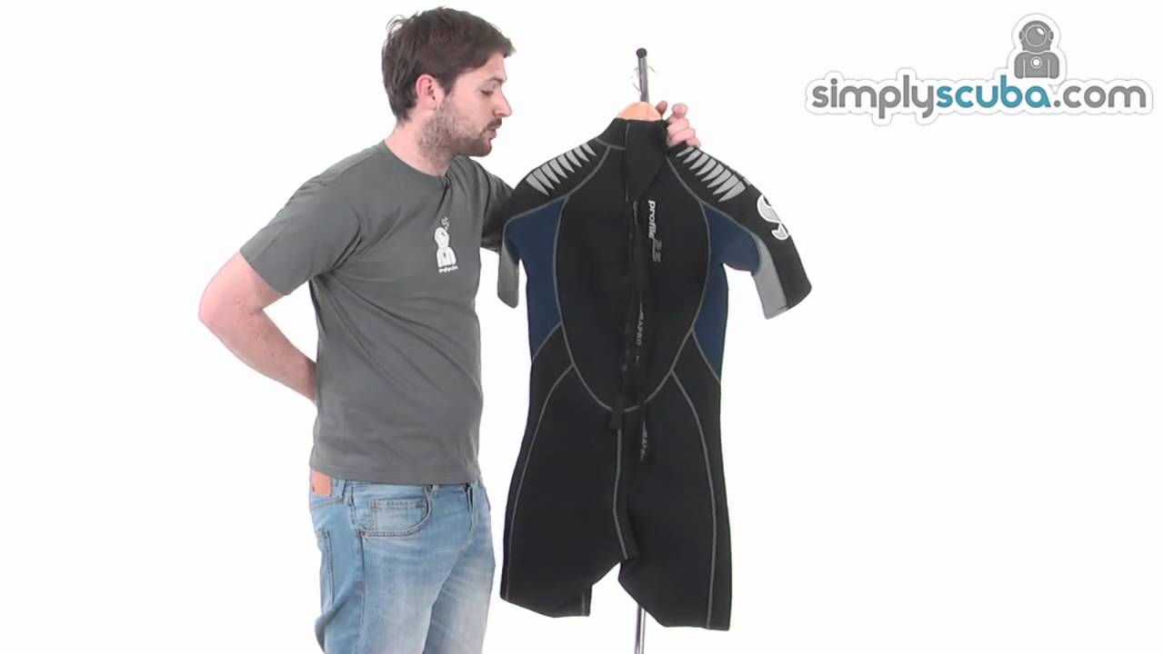 Scubapro Mens Profile Shorty 2 5mm Wetsuit YouTube