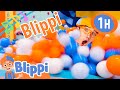 Blippi&#39;s Ballpit Theme Song + More Playtime Songs! | BLIPPI | Educational Songs For Kids