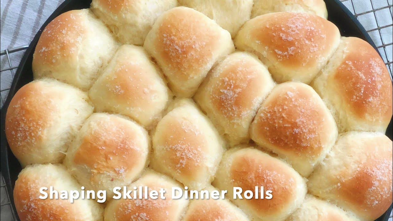 How to Shape Perfectly Round Dinner Rolls YouTube