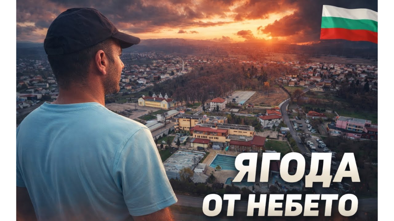 🚁 Дрон кадри над село Ягода и Балнео Хотел Спа – Минерал Ягода 🌄