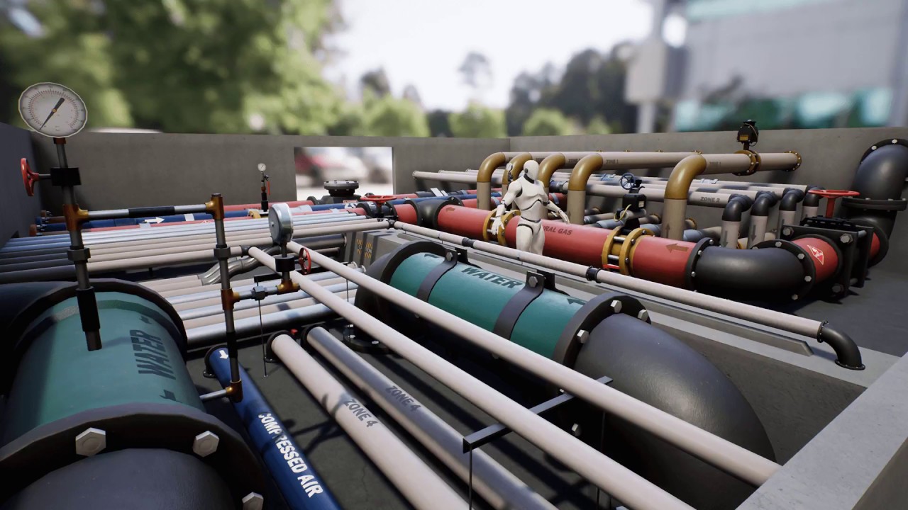 Modular Industrial Pipe 01 - YouTube