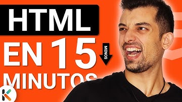 📙 Aprende HTML en MENOS de 15 MINUTOS