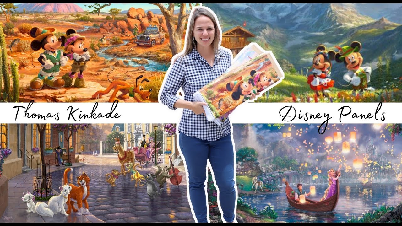 Disney and Thomas Kinkade Studios Quilt Panel Collaboration