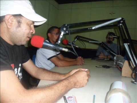 Equipe do Portal OKariri na Rádio Padre Cicero FM