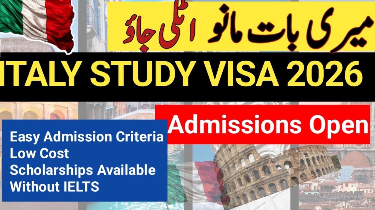 Why Study in Italy in 2026? | Italy Study Visa Guide | Italy Study Visa Requirements & Process