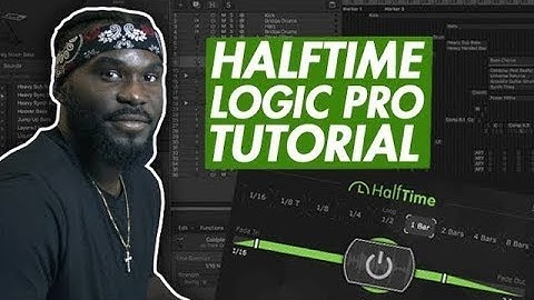 Using Cableguys Halftime VST in Logic Pro For FIRE TRAP Beats