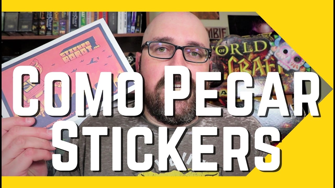 Marquesina Menagerry Doméstico Como Pegar Stickers - Pegatinas Calcomanias Adhesivo Truco en Español -  YouTube