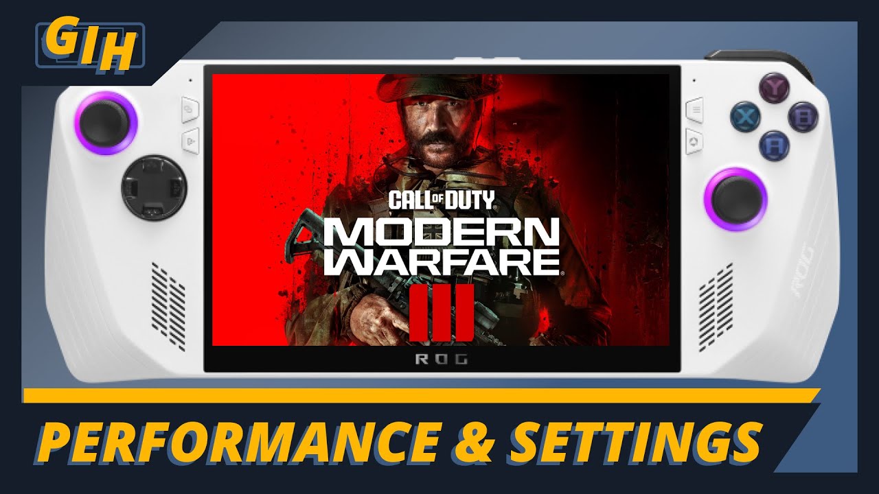 Ally Cod Comp ROG Ally Modern Warfare 3 Beta - Performance and Settings - Call of ...