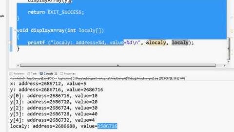 RP143 Lecture 14 - 16 Use of arrays in C