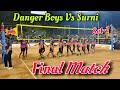 Final match danger boys vs kasc karikode kerala red bull volleyball tournament set1