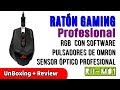 Rii M01 Ratón Gaming de Alta Precisión 12.000 DPI con Retroiluminación | UnBoxing Review en Español