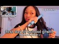 grwm + vlog: FIRST DAY OF HIGHSCHOOL *freshman year*.