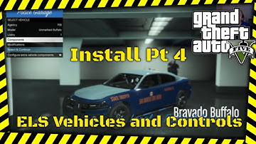 GTA 5 LSPDFR - Install ELS Vehicles and Controls
