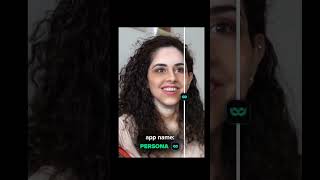 Persona app 💚 Best photo/video editor 💚 #hairstyle #photoeditor #beauty screenshot 3