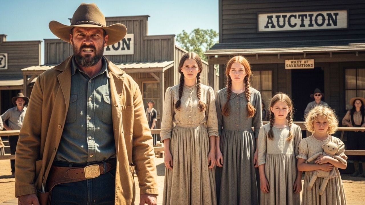 An Angry Cowboy Bought 4 Sisters Sold by Their Cruel Uncle — What He Built Changed the West