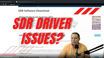 Trouble with SDR Radio Install and DRIVERS? Not anymore. Watch this one!