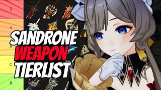 Sandrone Weapon Tier List | Genshin Luna VIII