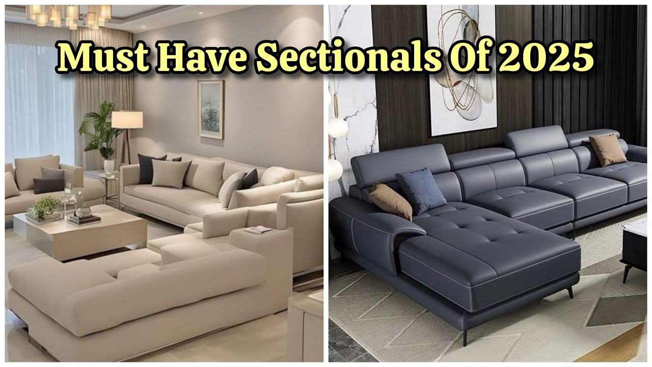 Top Sectional Sofa Trends You’ll Love in 2025 | L shape Couch | Leather Sectional