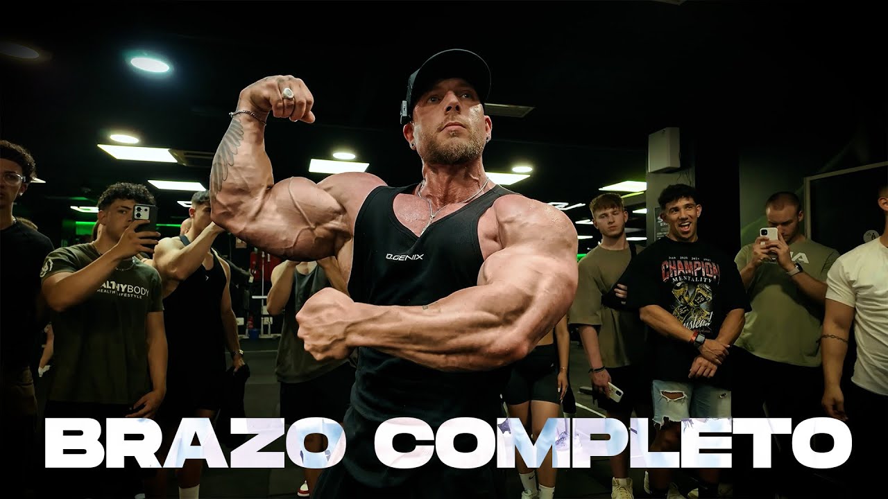 Entreno de brazos con Fede | Dejamos el gimnasio￼ boca abierta 😲