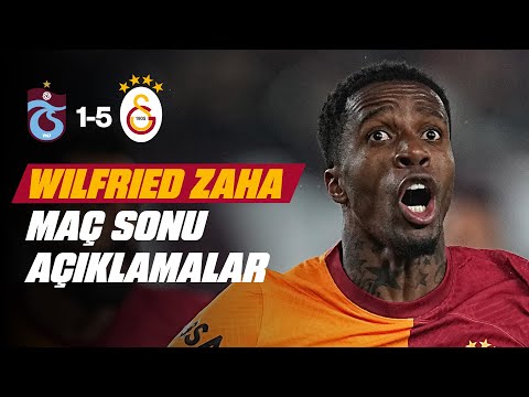 📺 Wilfried Zaha'nın maç sonu açıklamaları | #TSvGS