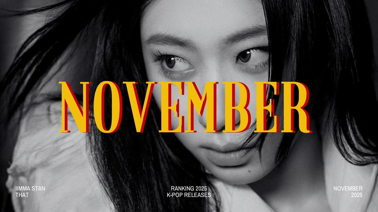 ranking november 2025 k-pop releases