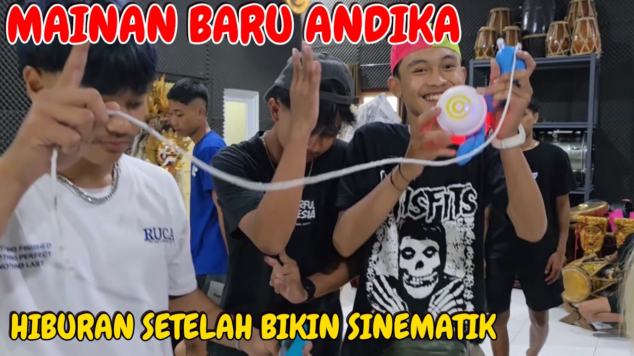 SELESAI BIKIN SINEMATIK ANDIKA DAPAT MAINAN BARU