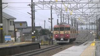 475系金サワA19編成普通列車 水橋駅発車