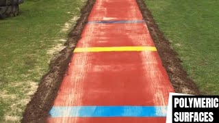 Long Jump Pit Installation in Wigan, Greater Manchester | Long Jump Pit Construction UK by Polymeric Surfaces 214 views 2 years ago 2 minutes, 13 seconds